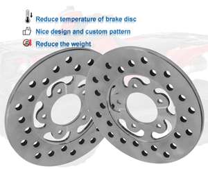 Disco de freno de Rotor trasero ATV <span class=keywords><strong>4X4</strong></span> de piezas cuádruples para Honda Rincon TRX650/680/420 <span class=keywords><strong>Foreman</strong></span> Rubicon <span class=keywords><strong>500</strong></span>/520 Pioneer SXS700/<span class=keywords><strong>500</strong></span>/520 - Product Image 1
