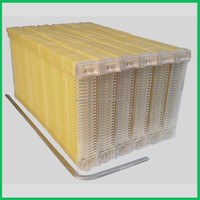 Automatischer Fließbienenstock aus Tannenholz für 7 Rähmchen – Honig direkt ab Zapfen, Bienen nicht stören, einfache Ernte, Imkereiausrüstung
