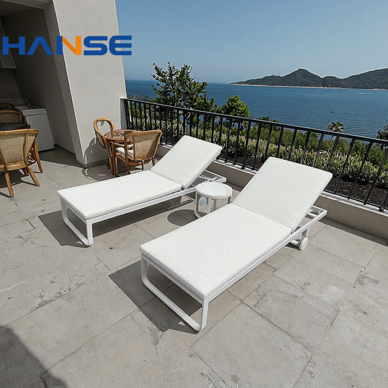 Outdoor Beach Sun Lounger Swimming Pool