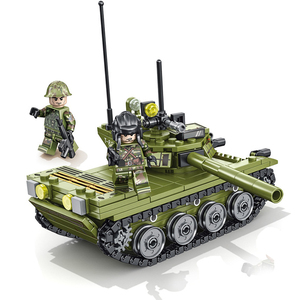 Jouets à <span class=keywords><strong>prix</strong></span> avantageux pour enfants, ensemble de blocs de construction éducatifs, 324 pièces, jouet de construction de chars - Product Image 5