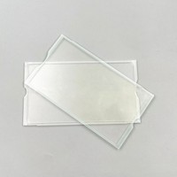 Lentille d'écran en plastique pour PSP 2000 protecteur de miroir d'écran en verre pour PSP3000 lentille de panneau en plastique de boîtier avant