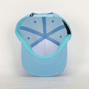 Gorra Snapback Clásica de Nylon de 5 Paneles con Visera Plana, de Secado Rápido, con Logotipo Bordado Personalizado OEM de Alta Calidad y Ajustable - Product Image 6