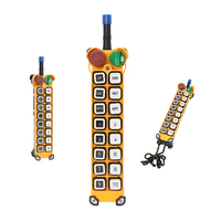 Télécommande radio industrielle sans fil F24-16D à 16 boutons double vitesse pour grue et ascenseur