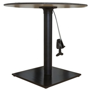 <span class=keywords><strong>Base</strong></span> de Mesa Ajustable en Altura con Cilindro de Aire de Aluminio con Recubrimiento en Polvo Personalizable, Disponible en Varios Tamaños - Product Image 1