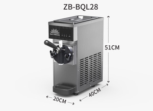 Macchina per Gelato Salvaspazio e Mini Gelatiera per Chioschi, Caffetterie e Ambienti con Spazio Limitato - Product Image 3
