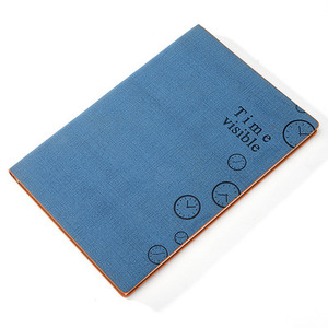 Cuaderno diario planificador de cuero PU Tapa dura papel impermeable ecológico al por mayor con divisores - Product Image 6