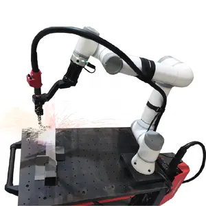 Brazo de robot de soldadura automática ERA con soldador MIG/MAG máquina de soldadura brazo robótico cobot seguridad