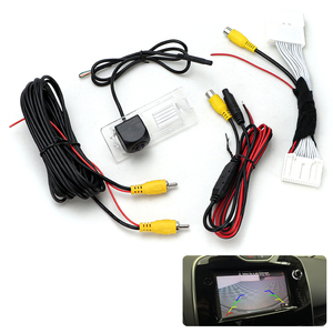 GreenYi Plug & Play Caméra <span class=keywords><strong>de</strong></span> <span class=keywords><strong>recul</strong></span> pour Renault <span class=keywords><strong>Clio</strong></span> IV 2012-2017 Caméra <span class=keywords><strong>de</strong></span> <span class=keywords><strong>recul</strong></span> <span class=keywords><strong>de</strong></span> style OEM compatible avec l'écran d'usine - Product Image 1