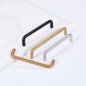 Trang trí nội <span class=keywords><strong>knobs</strong></span> và kéo 304 thép không gỉ tủ quần áo xử lý vòng ống tủ xử lý nhà máy trực tiếp - Product Image 1