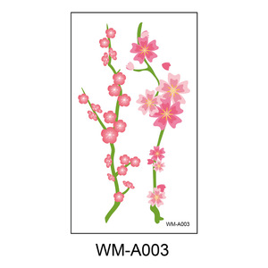 Piccoli abbaglianti <span class=keywords><strong>fiori</strong></span> dell'acquerello freschi adesivi temporanei del tatuaggio impermeabili - Product Image 4
