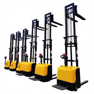 Apilador Eléctrico <span class=keywords><strong>de</strong></span> Paletas <span class=keywords><strong>de</strong></span> Entrega Rápida, 1000kg, 1500kg, 2000kg, Elevador Semi-Eléctrico, Precio Competitivo - Product Image 1