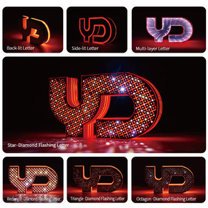 เครื่องพิมพ์ป้าย3D หลายสีสำหรับโฆษณาตัวอักษร LED เครื่องพิมพ์ป้าย3D ดิจิทัลใช้งานง่าย - Product Image 6