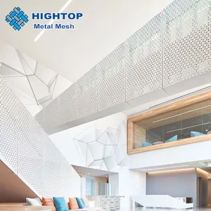 Custom Shape Round Hexagonal Honeycomb Perforated Metal Steel Aluminium Plate Mesh For Balcony
