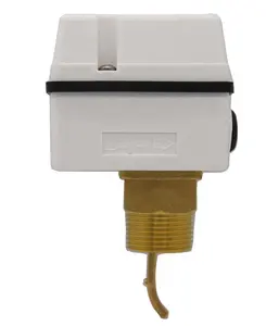 Plastic paddle water pump flow control switch for heat pump