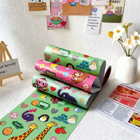 Livre d'autocollants pour la Saint-Valentin, 174 pièces, autocollants en forme d'éléphant, de singe et de cœur, pour l'artisanat, le scrapbooking et la décoration de la Saint-Valentin