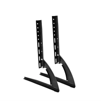 Support de télévision universel en acier avec support mural pour téléviseur LCD/LED, pour écran plat de 14 à 42 pouces, VESA 100-300 mm, capacité de charge de 25 kg
