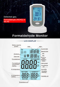 Hochempfindlicher GM8801 Formaldehyd-Detektor-<span class=keywords><strong>Meter</strong></span> <span class=keywords><strong>HCHO</strong></span> Luftqualitätsprüfung Gasanalysator Tester 0-3 mg/m3 - Product Image 5