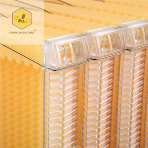 Herramientas de apicultura, 10 marcos, flujo de madera de abeto encerado, flujo de <span class=keywords><strong>colmena</strong></span>, caja de abejas, <span class=keywords><strong>colmena</strong></span> de abeja con 7 uds, marcos de flujo - Product Image 5