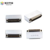 Connecteur coaxial hermétique Asaze Rae D-Frame D-SUB 8W8 1,5 GHz pour chambres à vide thermiques et systèmes de laboratoire sous vide