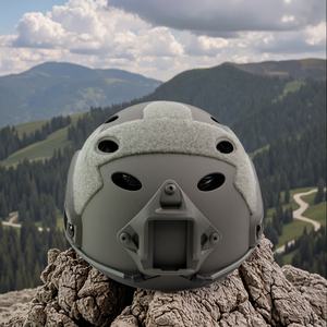 Casco Abierto Ligero FAST PJ Bump Verde, Compuesto Táctico para Deportes al Aire Libre y Ciclismo, Juego de ABS - Product Image 6