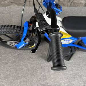 Vélo Électrique Enfant à Bas Prix, Vélo de Course Haute Vitesse Longue Portée pour Enfants, Cadre à Suspension Intégrale, Vélo Électrique d'Équilibre - Product Image 4