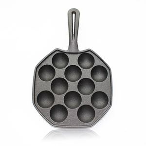 Mini <span class=keywords><strong>molde</strong></span> para panqueques holandés de hierro fundido portátil para hornear Poffertjes - Product Image 2