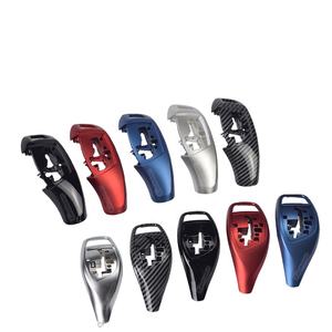 Cubierta de perilla de palanca de cambios de coche deportivo BMW <span class=keywords><strong>M</strong></span> para modelos 2 3 4 5 6 7-Series X3 X4 F20 F22 F30 F35 F32 F36 F10 F18 F07 F06 F26 - Product Image 1