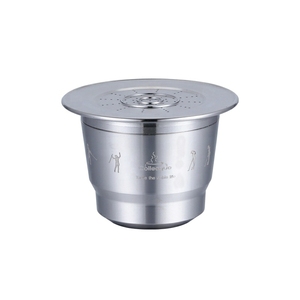 <span class=keywords><strong>Barista</strong></span> outils accessoires de cuisine recharge dosettes réutilisables Capsule de café vide avec dameur - Product Image 6