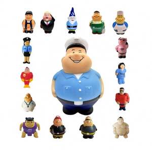 Balle anti-stress en forme de cuisinier, souple et moelleuse, en mousse, jouet anti-stress en forme de cuisinier - Product Image 5