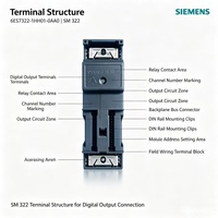 6ES7322-1HH01-0AA0, 6ES7 322-1HH01-0AA0, Módulo de Salida Digital para PLC Siemens SIMATIC S7-300 SM322