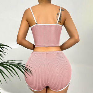 热销女性性感睡衣辣妹流行休闲睡衣家居睡衣套装 - Product Image 4