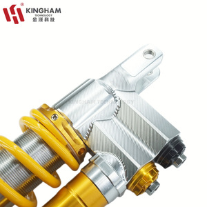 Amortisseurs <span class=keywords><strong>r</strong></span>églables à compression et rebond KINGHAM MMAX Forza BWM Vario Mio CNC pour suspension arrière de moto - Product Image 2