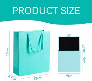 Luxury Jewelry Cosmetics Clothing <b>Shop</b> <b>Small</b> Gift Shopping Tote Paper Packaging Bag with Custom Print logo and Ribbon Handle - Product Image 2