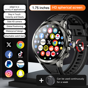 Montres intelligentes avec caméra, montre GPS pour homme, montre Android 4G 5G, montre intelligente avec <span class=keywords><strong>carte</strong></span> SIM, étanche, H19 Smartwatch - Product Image 2