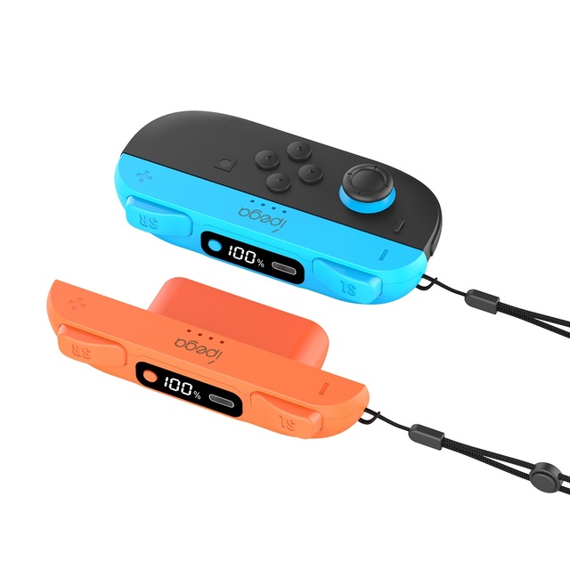 For for 2 Game Console Charger Portable Battery Pack Large Button Comfortable Grip + LED Digital Display Charging
