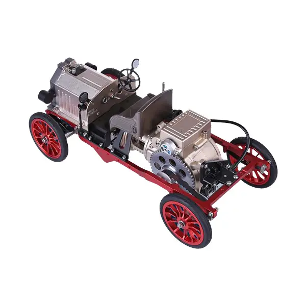 Assemblage manuel de bricolage de modèle de moteur en métal de voiture classique/assemblage mécanique de blocs de construction jouets 230 pièces/ornements