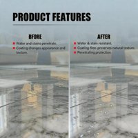 Scellant pour marbre, fabricant, pénétrant, transparent, conserve l'aspect naturel et offre une protection invisible contre l'eau et les taches pour la pierre WH6984