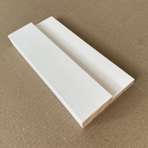 วงกบประตูไม้สนราเดียต้าสีขาวรองพื้นสำเร็จรูปสำหรับประตูภายนอก - Product Image 5