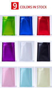 Las mejores bolsas de embalaje Ziplock pequeñas reutilizables a prueba de olores, papel de aluminio hermético, Mylar de plástico para chicle, Sushi, comida para mascotas, gelatina - Product Image 2