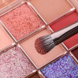 4Pcs Double Head Aluminum Handle Makeup Brush Set with Mirror Eyeshadow Blusher Lip Cosmetic Brush Kit - Product Image 5