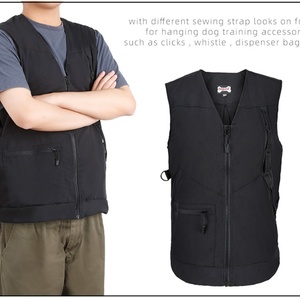 Chaleco de agilidad para entrenamiento de mascotas para perros para entrenador, suministro de chaqueta con múltiples bolsillos - Product Image 4