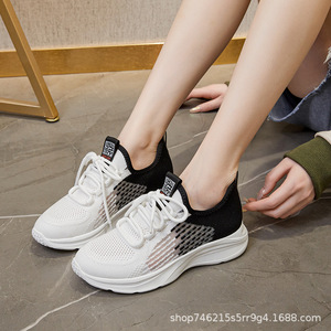 Chaussures décontractées pour femmes adultes, chaussures de sport, chaussures de <span class=keywords><strong>basket</strong></span>-ball, chaussures de course polyvalentes, nouvelle tendance de la mode, chaussures en mesh respirantes, semelle souple, Hottes - Product Image 3