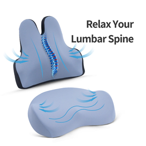 <span class=keywords><strong>Respaldo</strong></span> ortopédico relleno de espuma viscoelástica, soporte Lumbar <span class=keywords><strong>para</strong></span> asiento de coche, cojín de alivio de presión <span class=keywords><strong>para</strong></span> el dolor de espalda - Product Image 5