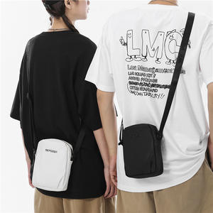 WePower Mini <b>Crossbody</b> <b>Bag</b> Nylon Water Resistant Casual Everyday <b>Small</b> <b>Bag</b> for <b>Men</b> and Women Black - Product Image 2