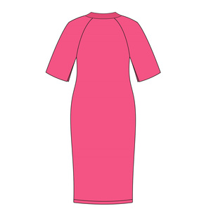 Fornitore di Maglioni Lavorati a Maglia ODM AKA Sorority, Abito da Lavoro a Vita Alta, <span class=keywords><strong>Polo</strong></span> con Collo Tondo, Manica Corta, <span class=keywords><strong>Vestito</strong></span> Lavorato a Maglia Ricamato - Product Image 4
