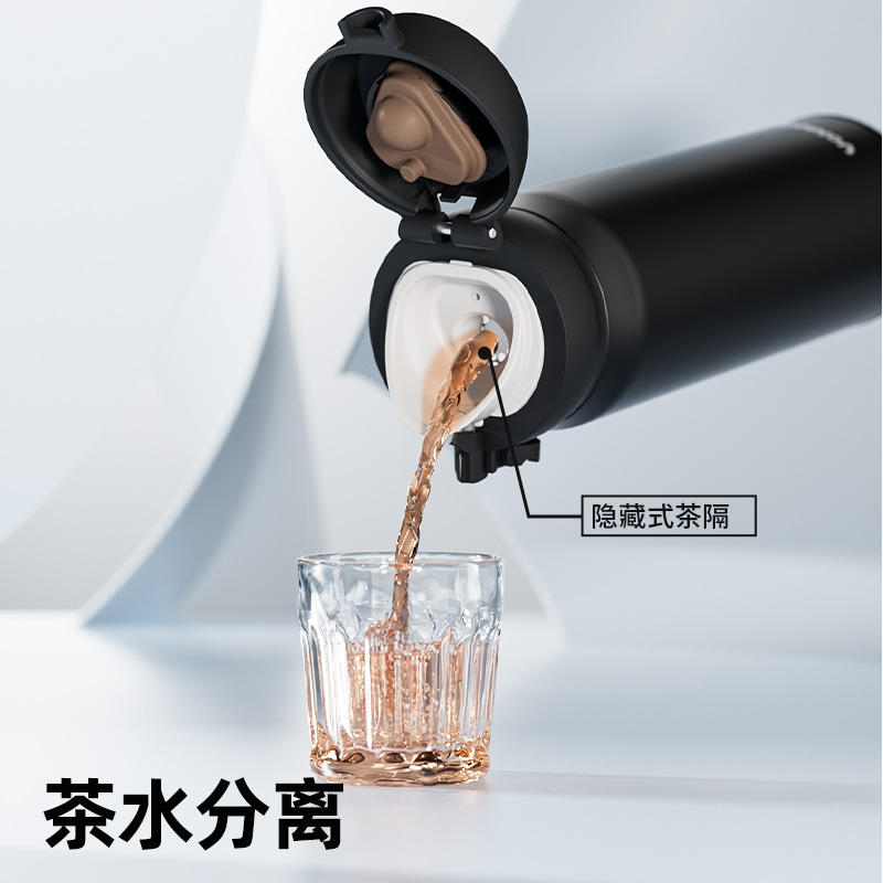 Nightfall Black 500ml [สแตนเลส 316 - เก็บความร้อนได้ยาวนาน]