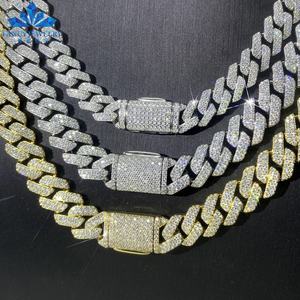 Collar de Cadena Cubana Grande y Pesada, Estilo Hip Hop, Joyería de Moda, Lujo, Cadena Cubana de Miami - Product Image 6