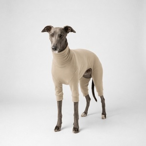 Ropa Térmica para Mascotas Personalizable, Mono <span class=keywords><strong>de</strong></span> Cuatro Patas para Perro con Forro Térmico Dralon, Impresión <span class=keywords><strong>de</strong></span> Logotipo Personalizado, Color Gris, Ropa para Galgos - Product Image 4