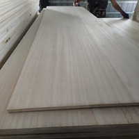 AA Grade Paulownia Solid Wood Board 12mm 15mm 18mm Formaldehyde-free Lightweight Timber Panels for Drawer & Cabinet