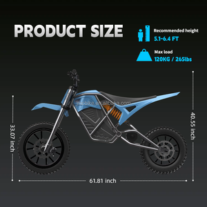 Motocicleta Eléctrica Todoterreno de 3000W, 48V 21Ah, Potente <span class=keywords><strong>Motocross</strong></span>, Alta Velocidad 55km/h, para Adultos y Niños, Venta Profesional - Product Image 5